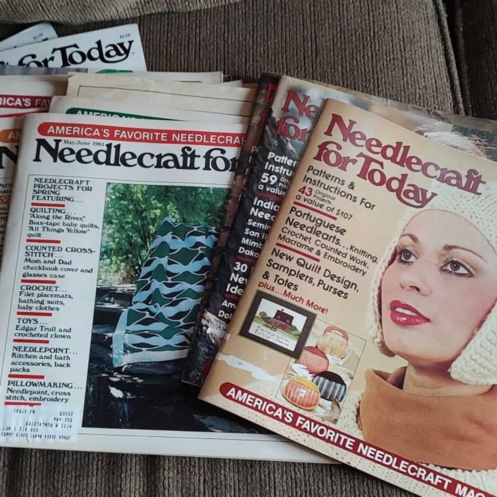 Needlecraft For Today 1980-1983 Lot Of 16